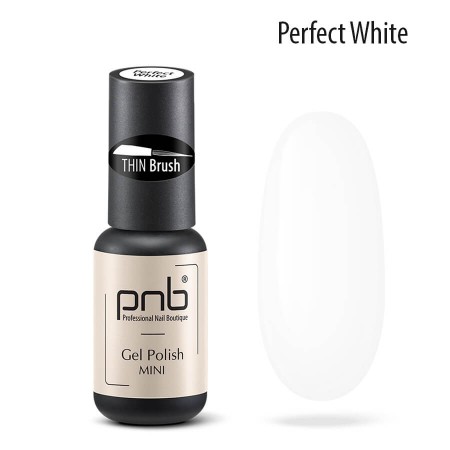 Гель лак Perfect White PNB mini, 4 мл