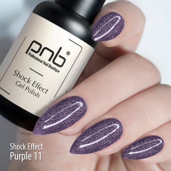 Гель лак PNB Shock Effect Purple 11