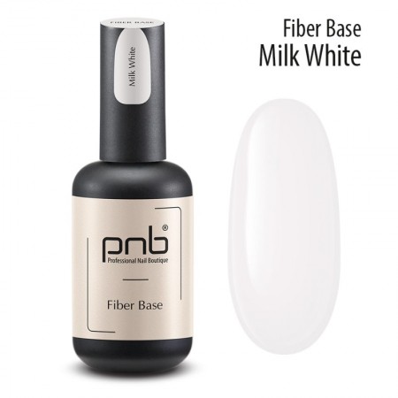 База с нейлоновыми  волокнами Fiber Base PNB, молочно белая, 17 мл