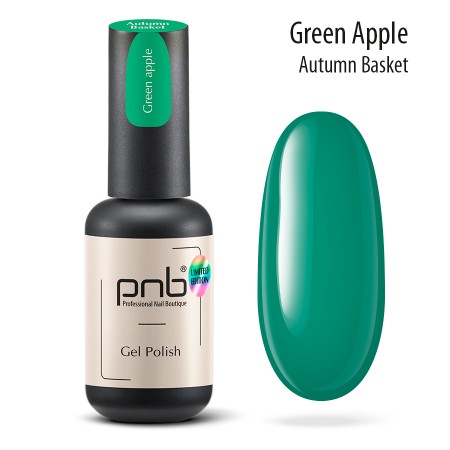 Гель-лак PNB 8 мл Green Apple /Gel nail polish PNB 8 ml Green Apple