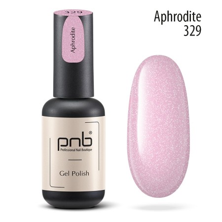 Гель-лак PNB 8 мл 329/Gel nail polish PNB 8 ml 329  Aphrodite/Афродита, 8 ml