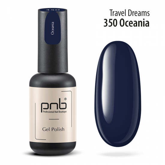 Гель-лак PNB 8 мл 350/Gel nail polish PNB 8 ml 350 Oceania